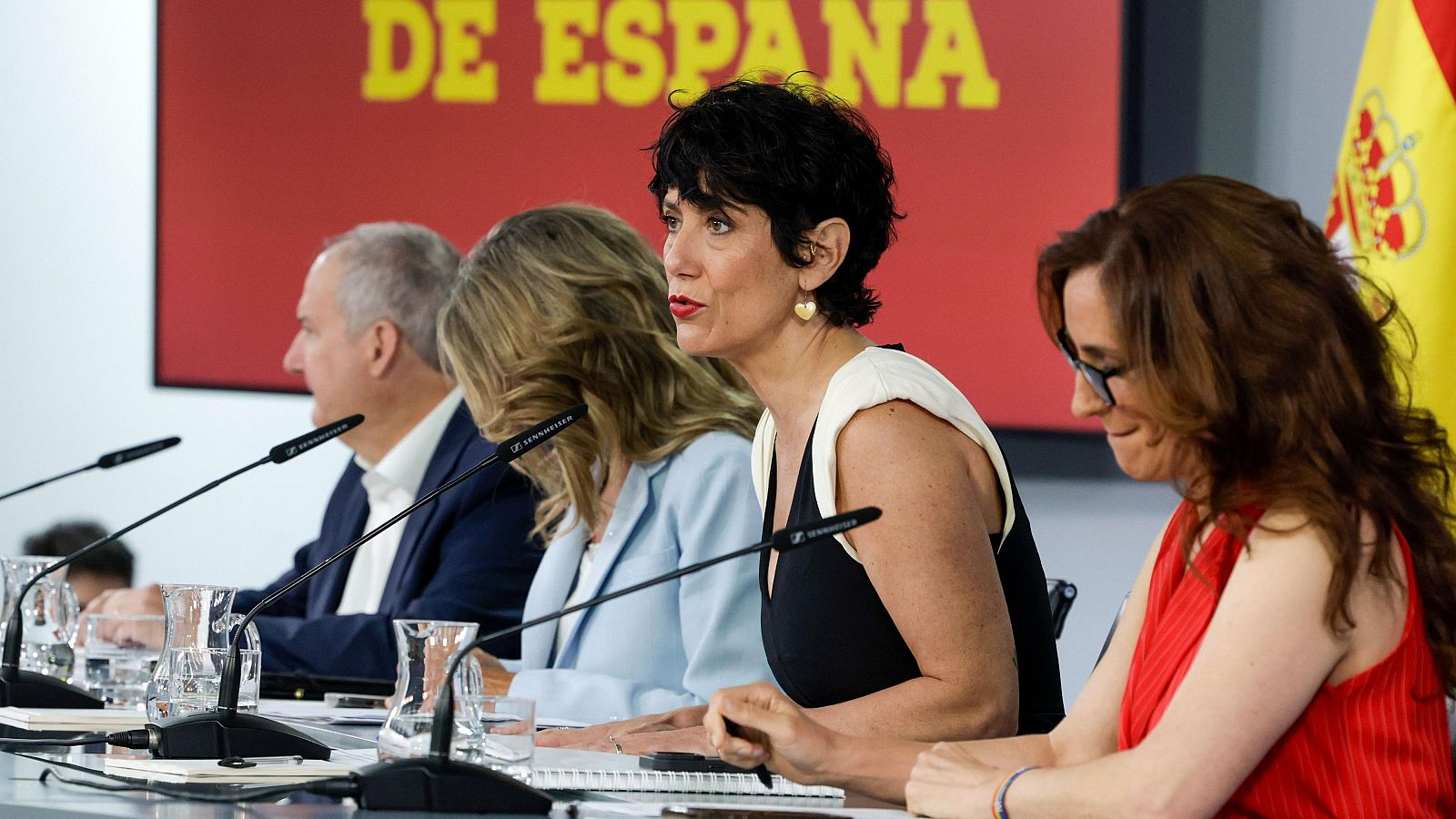 La ministra de Sanidad, Mónica García, tras visitar Ceuta el pasado domingo 16 de agosto