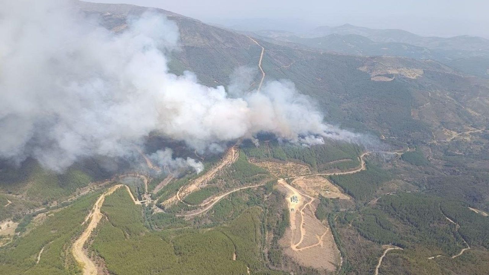 Incendio en Las Hurdes