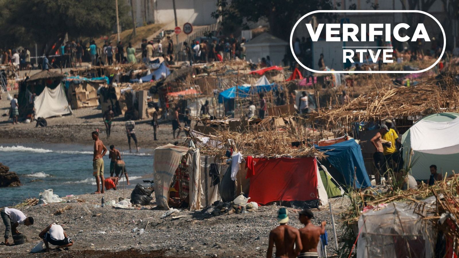 Imágenes verificadas de la situación en Ceuta