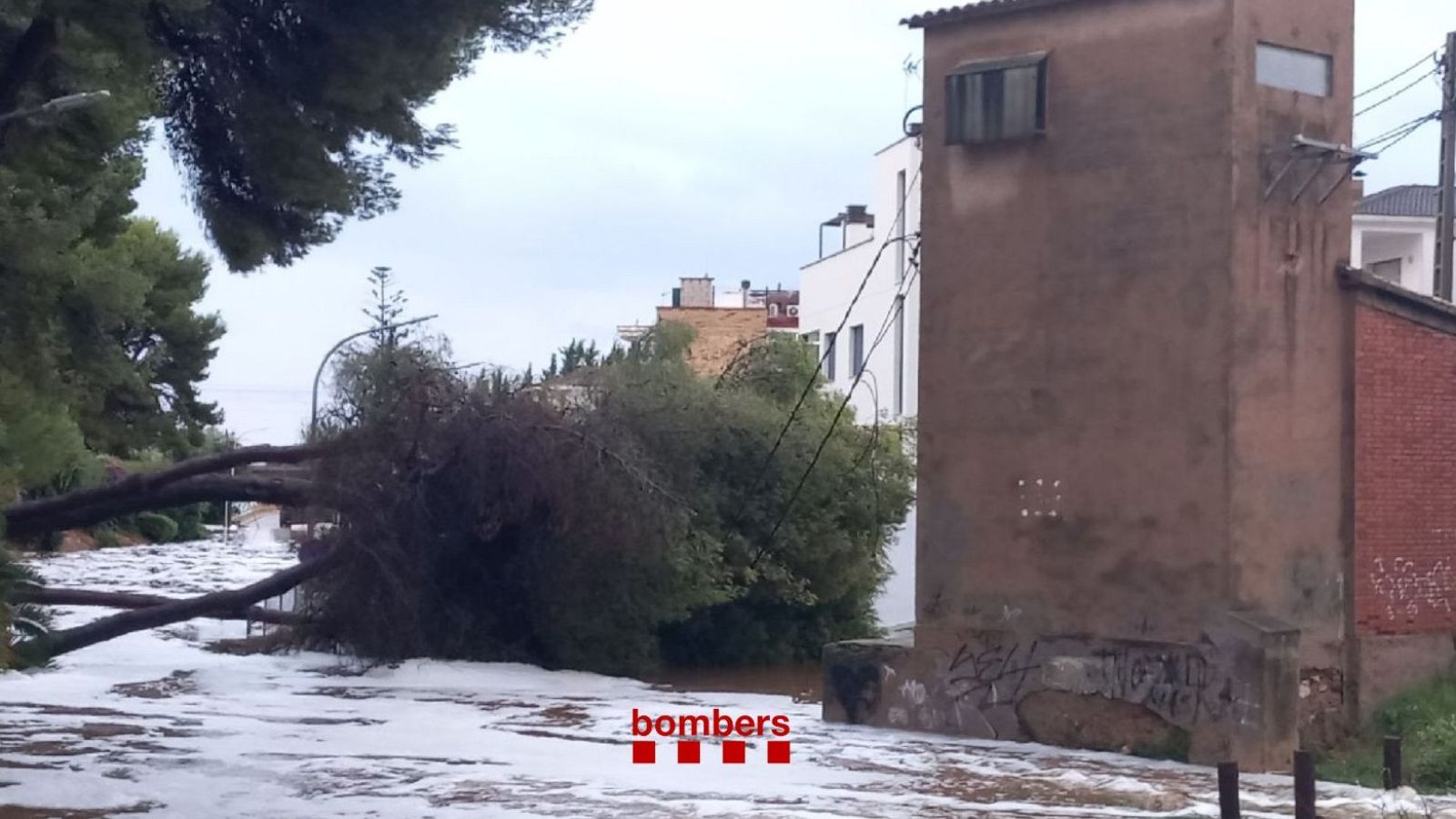 Lluvias torrenciales en Tarragona