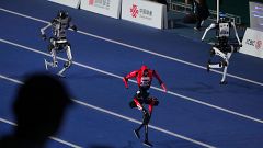 Un robot chino bate el récord de Usain Bolt en los 100 metros en una prueba previa a los Juegos Mundiales de Robots