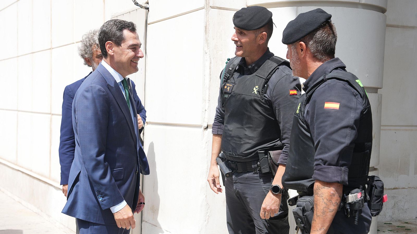 Moreno pide al Gobierno que reactive la unidad de la Guardia Civil contra el narcotráfico