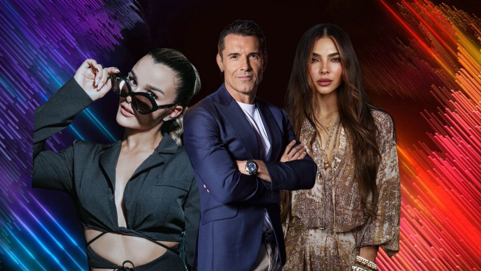 Clarissa Molina, Jesús Vázquez y Alejandra Espinoza, presentadores de los Premios Juventud 2026
