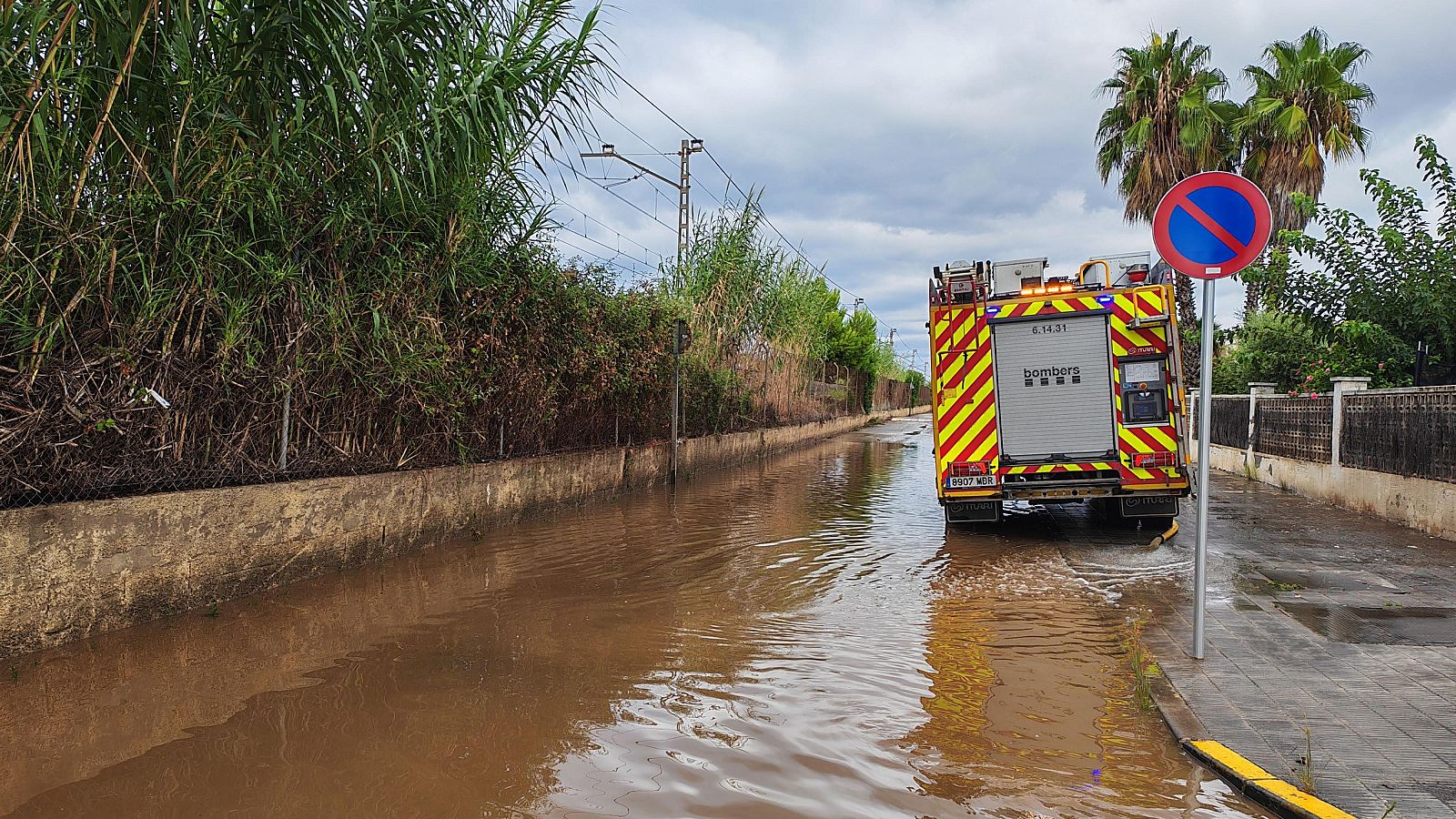 Lluvias torrenciales en Tarragona y otros puntos puntos de Cataluña