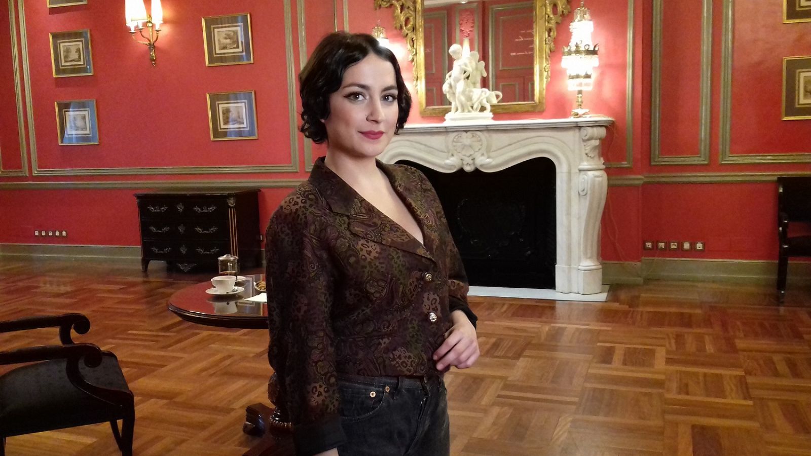 Rosalinda Galán interpreta una de las cartas de la escritora Gertrudis Gómez de Avellaneda