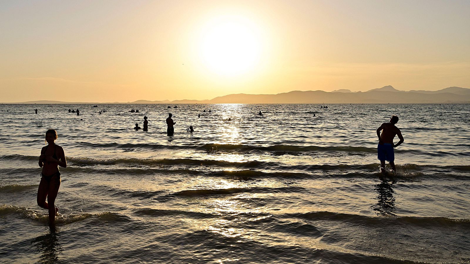 Imagen del mar en Baleares, donde se ha alcanzado la mayor temperatura jamás registrada en costas españolas