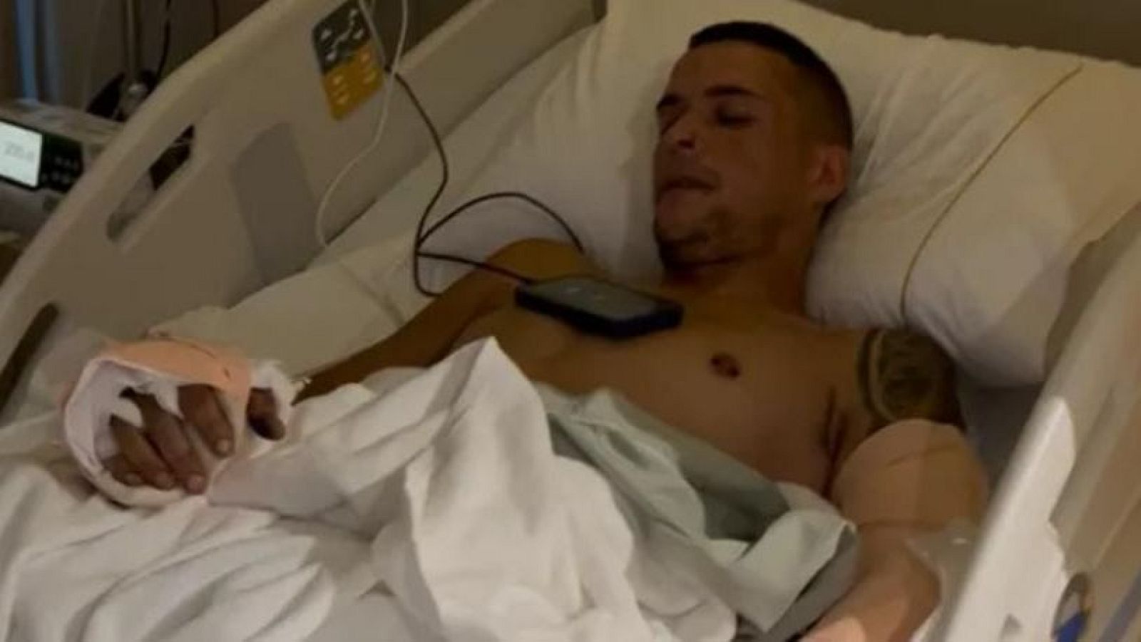 Marc Campo es troba hospitalitzat a Tailàndia després d'un accident de trànsit (GoFundMe)
