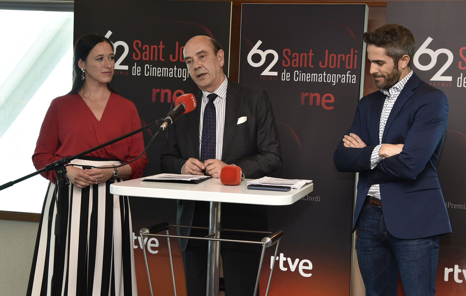 Montse Soto, Alfonso Nasarre y Roberto Real