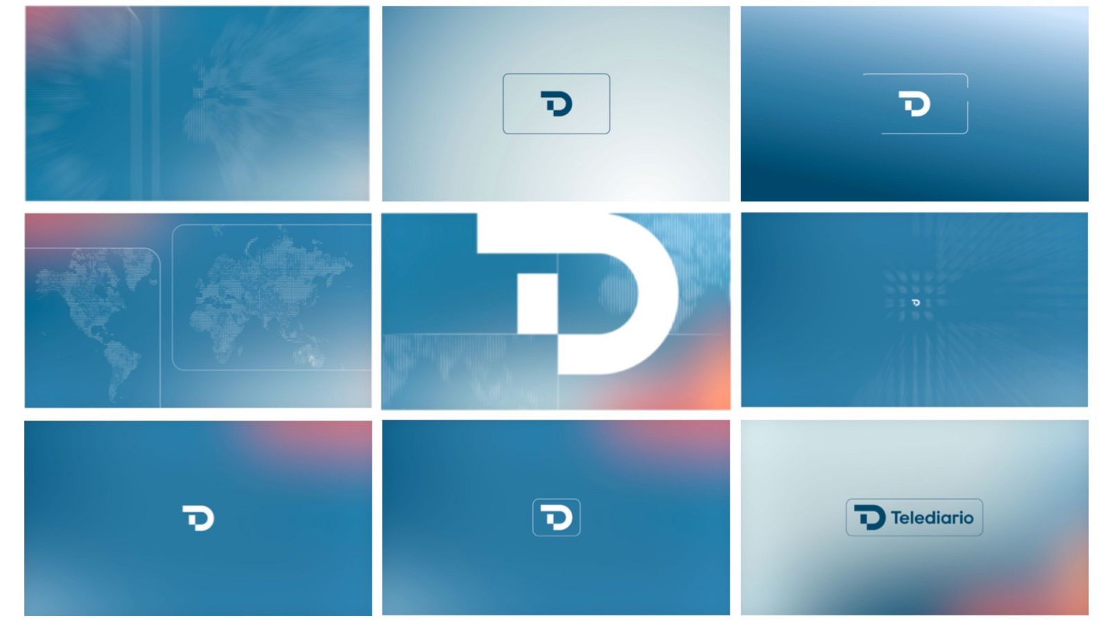 El Telediario estrena una nueva imagen que unifica la identidad de los servicios informativos de RTVE.