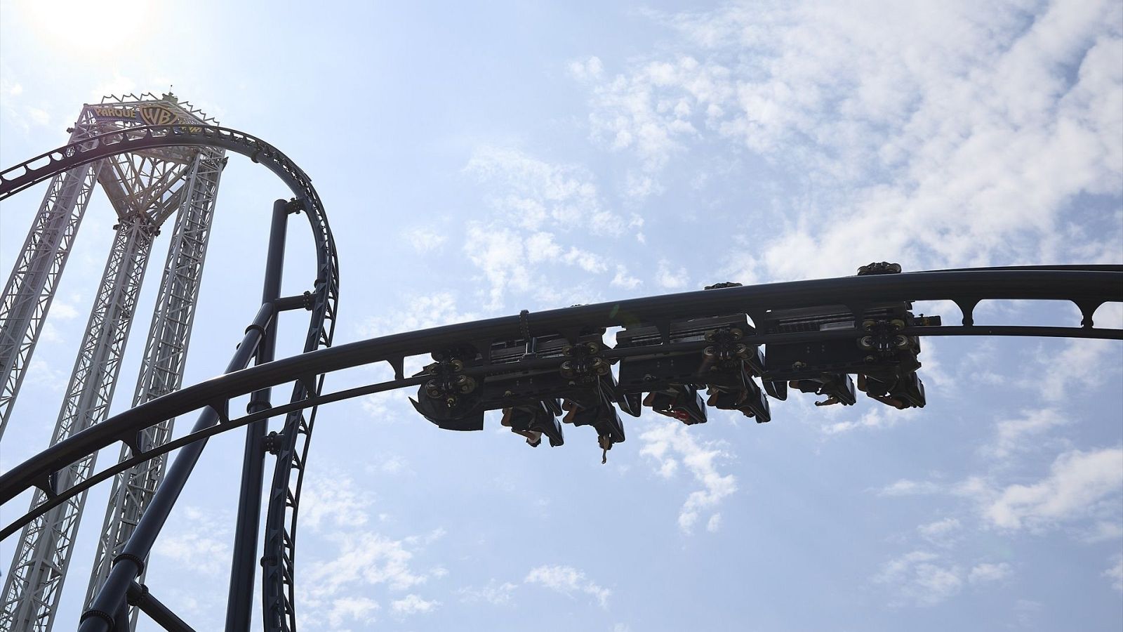 La montaña rusa 'Batman: Gotham City Escape'