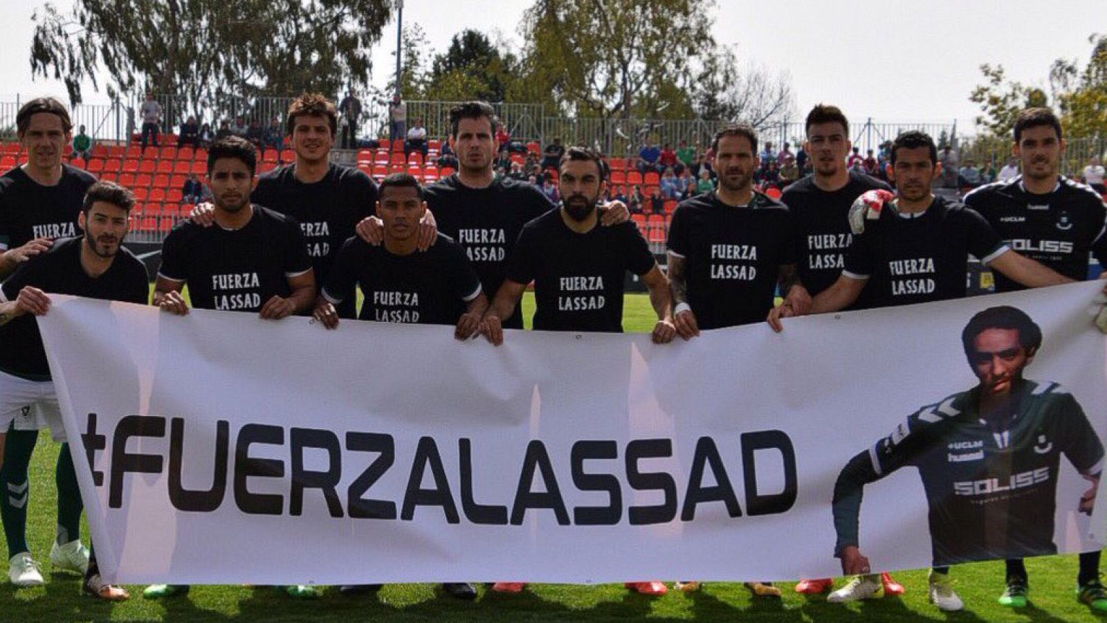 El futbolista del Toledo ya está consciente.
