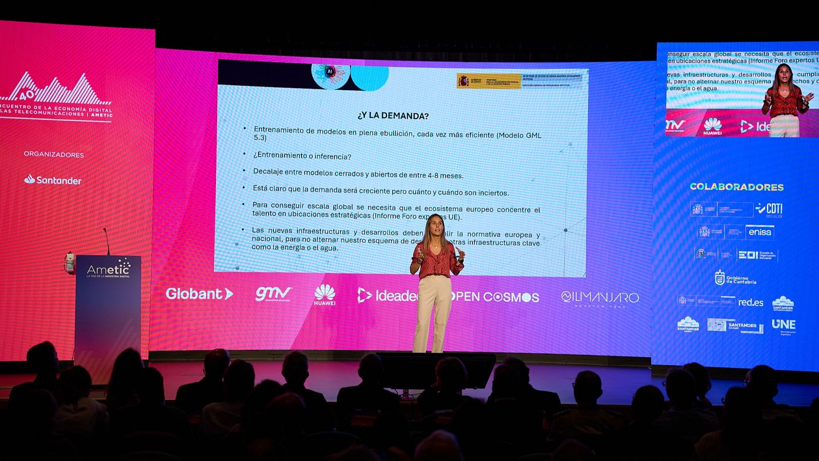 Intervención de la Directora General de Inteligencia Artificial Encuentro de la Economía Digital y las Telecomunicaciones