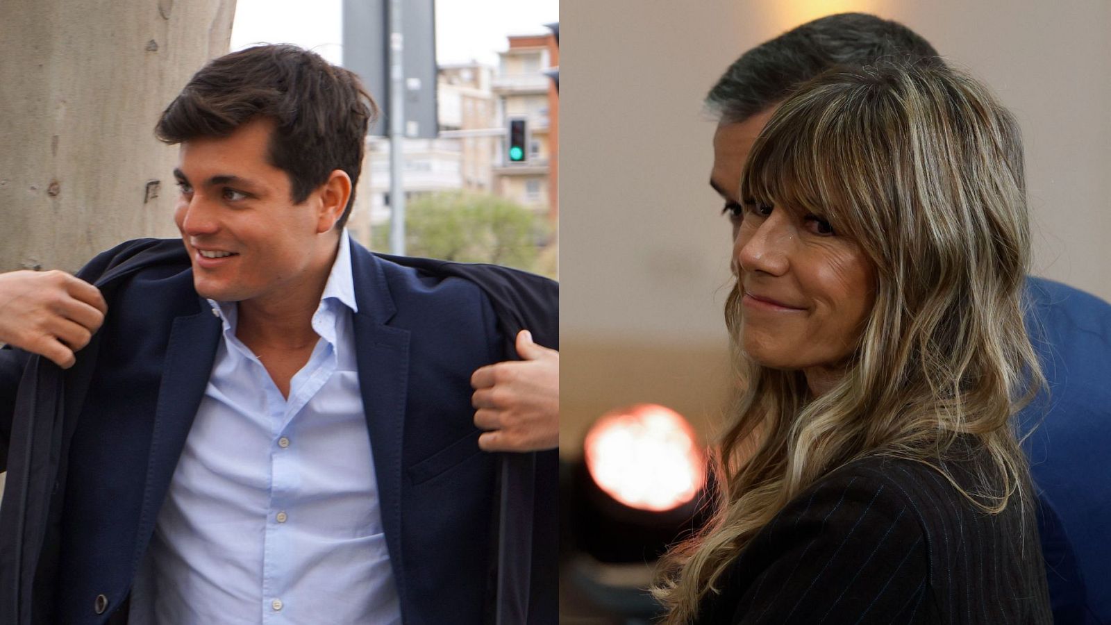 Montaje del agitador ultra Vito Quiles y la mujer del presidente del Gobierno, Begoña Gómez