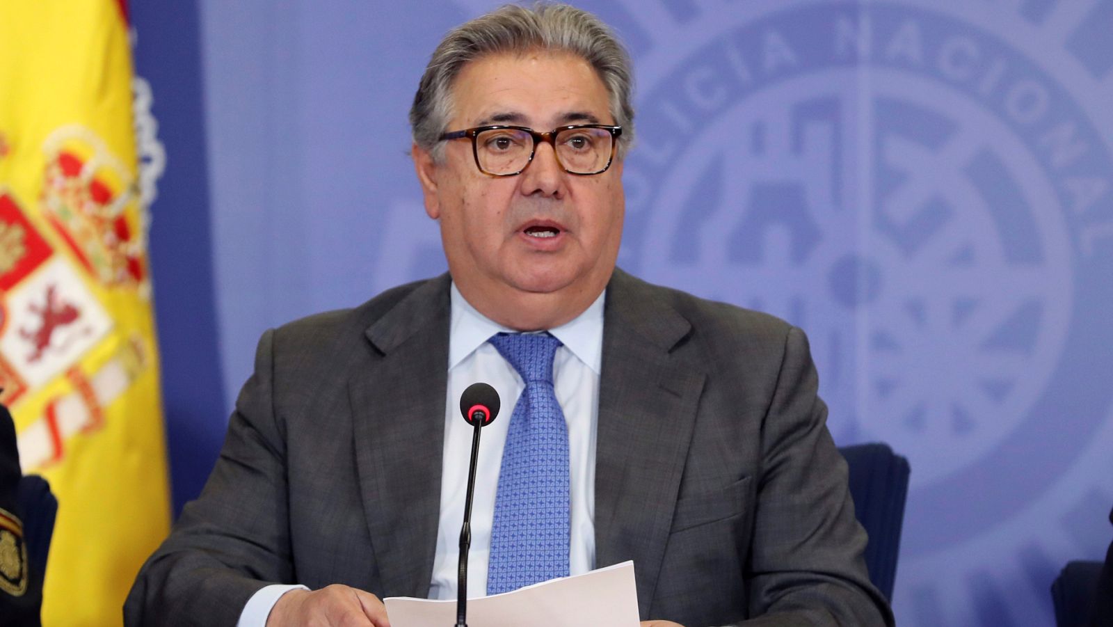 El ministro del Interior, Juan Ignacio Zoido, en una fotografía de archivo