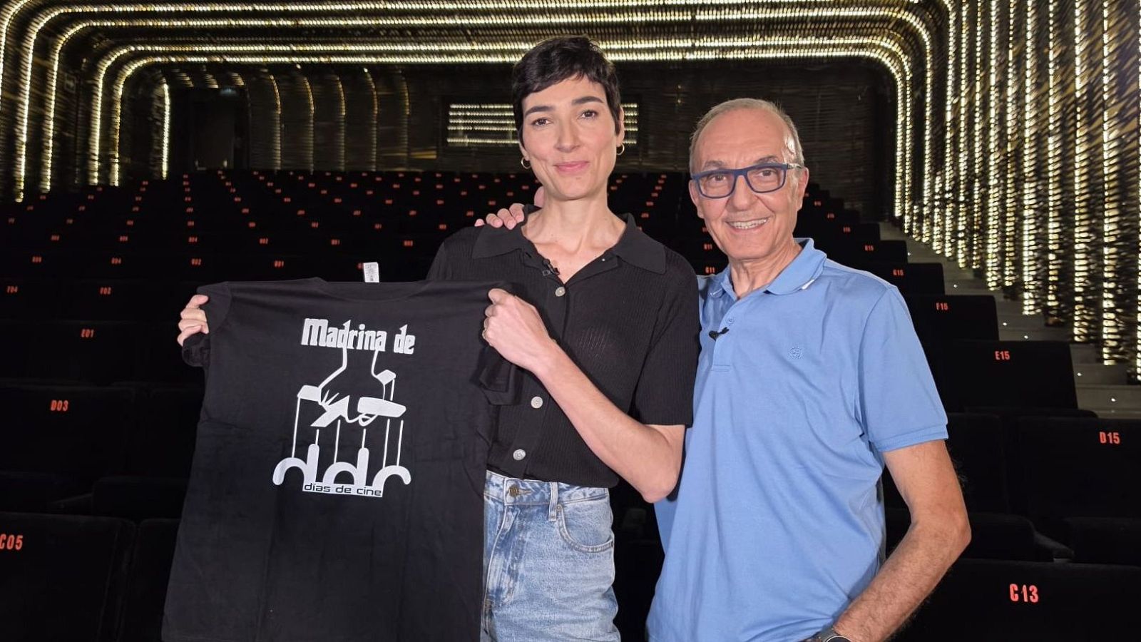 Isabel Peña y Gerardo Sánchez, en 'Días de cine'