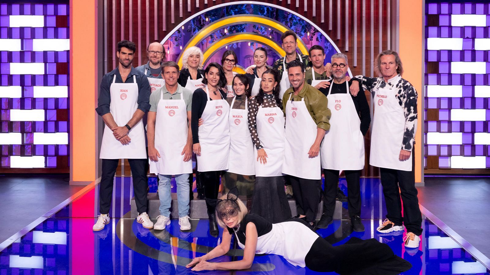 Foto de familia de MasterChef Celebrity Legends