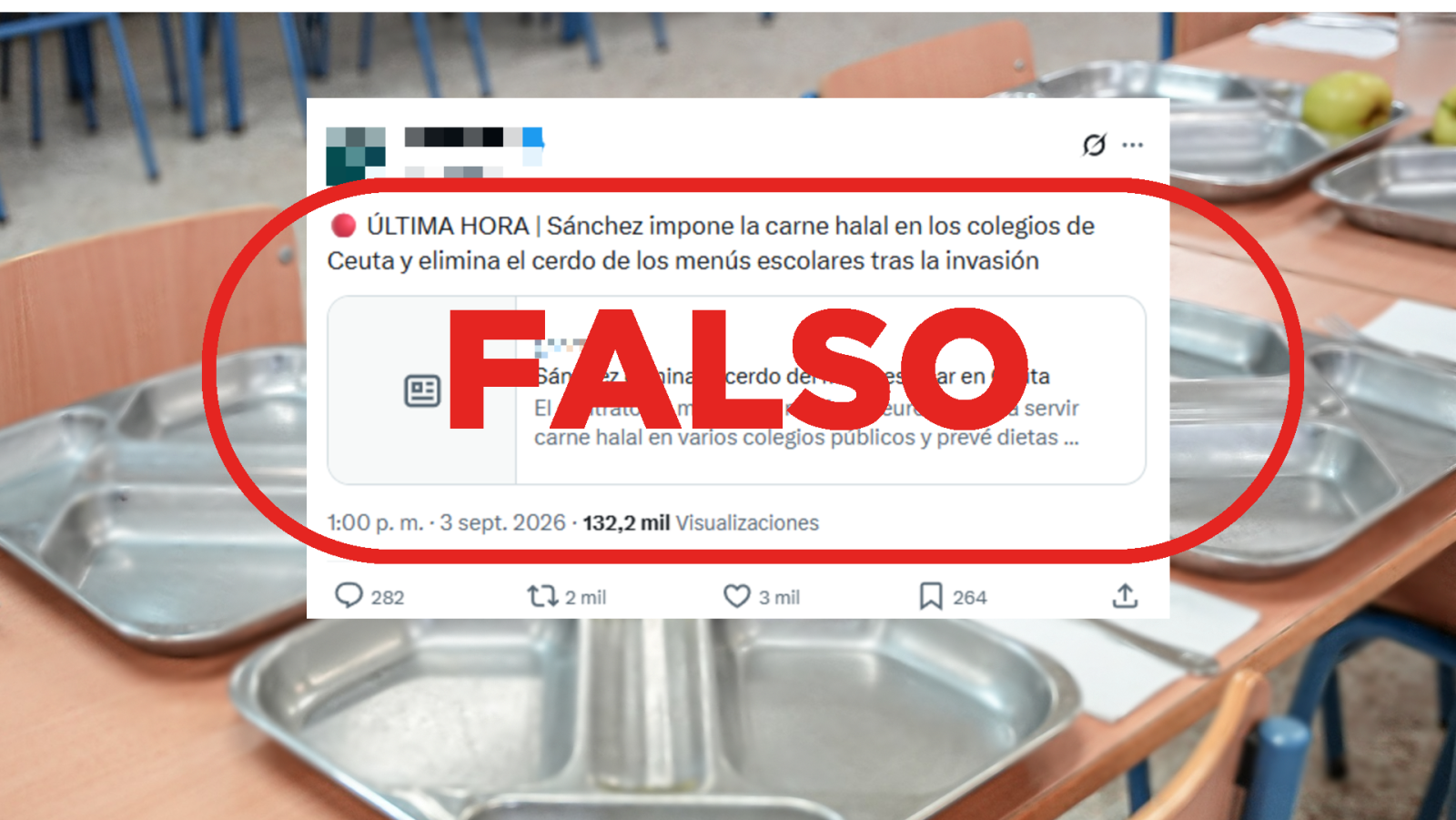No imponen menú halal en colegios de Ceuta tras la entrada masiva