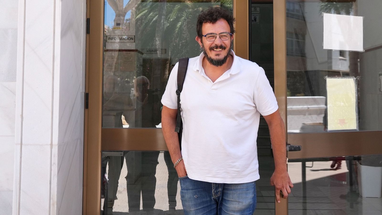 El exalcalde de Cádiz José María González, Kichi, a la salida del Juzgado de Instrucción número 2, en junio de 2024