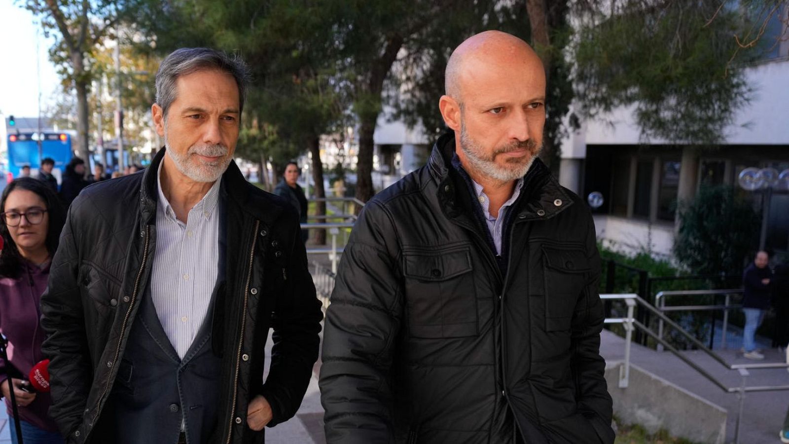 El exCEO de Plus Ultra Roberto Roselli (d), en una imagen del pasado mes de diciembre.