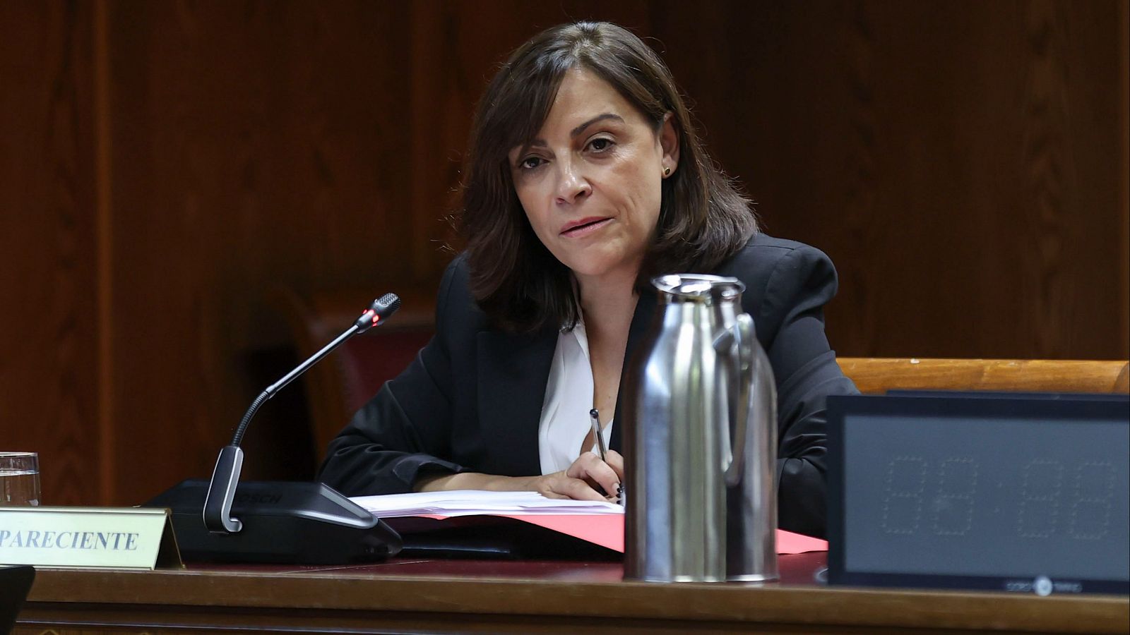 La gerente del PSOE y el exabogado de Koldo comparecen como imputados ante el juez del caso Leire Díez Ana María Fuentes Pacheco, integrante de la Secretaría de Organización del PSOE, en la Comisión Koldo del Senado en Madrid