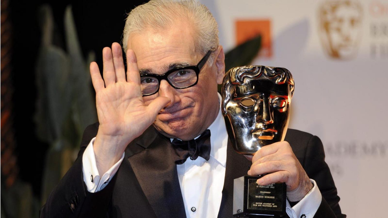 Scorsese en la gala de los Premios Bafta en 2012.