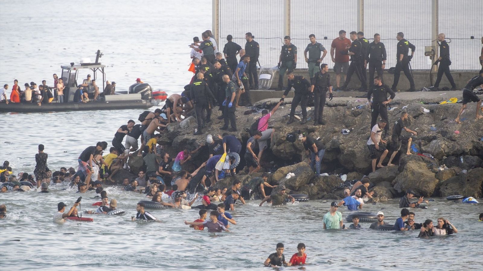 Radriografía de los documentos desclasificados por el Gobierno de la entrada masiva a Ceuta