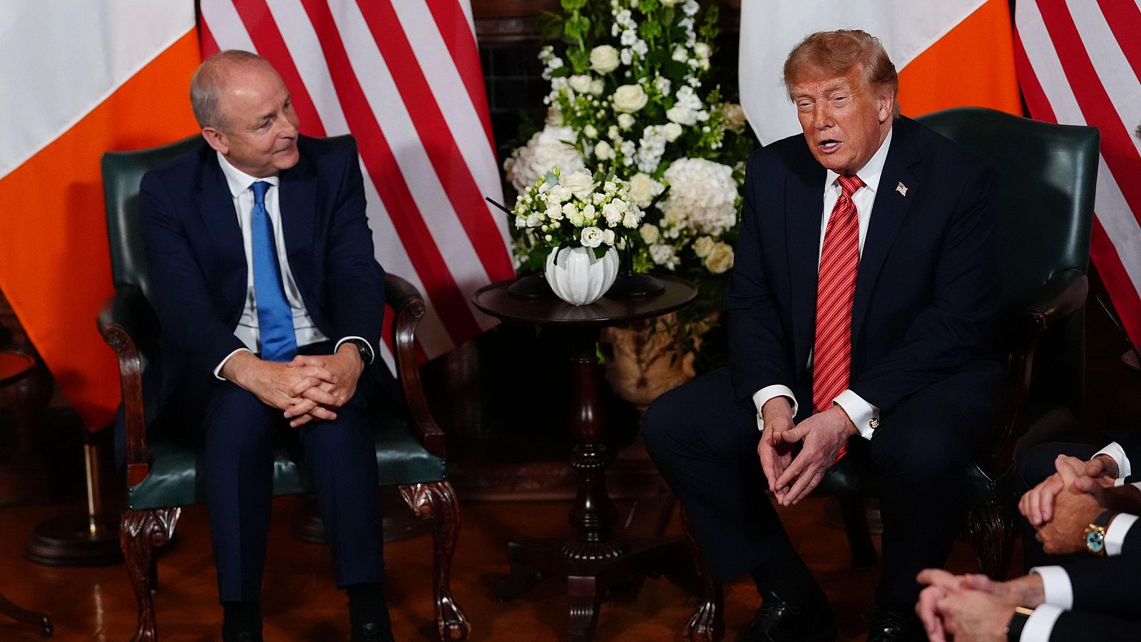 Polémicas declaraciones de Trump en Irlanda
