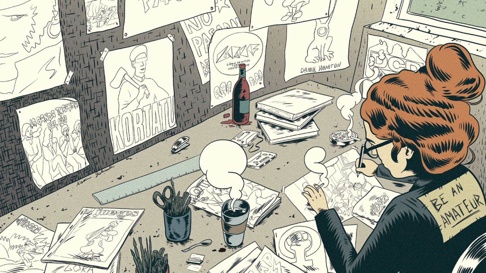 Ilustración de Alexis Bukowski