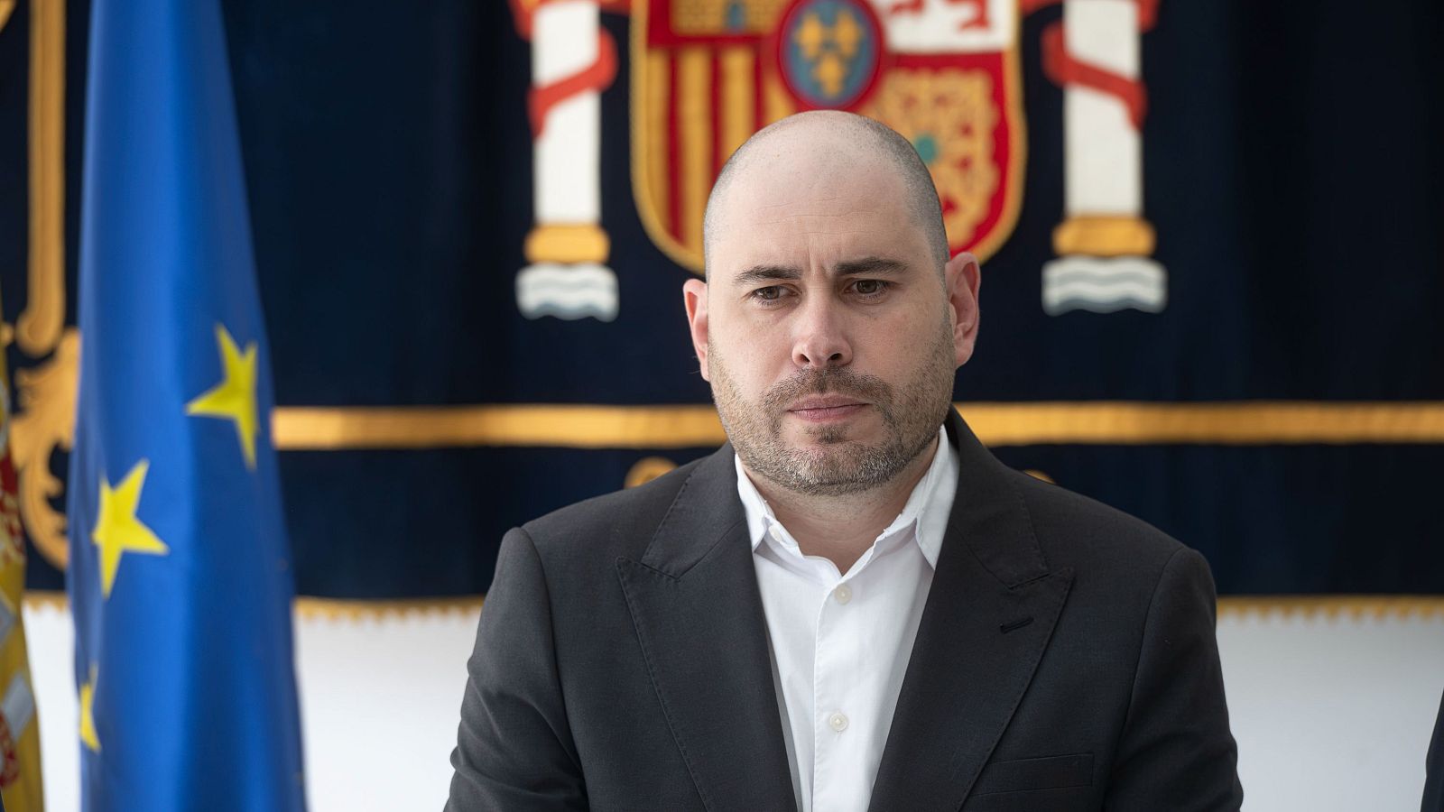 El delegado del Gobierno en Ceuta, Miguel Ángel Pérez Triano