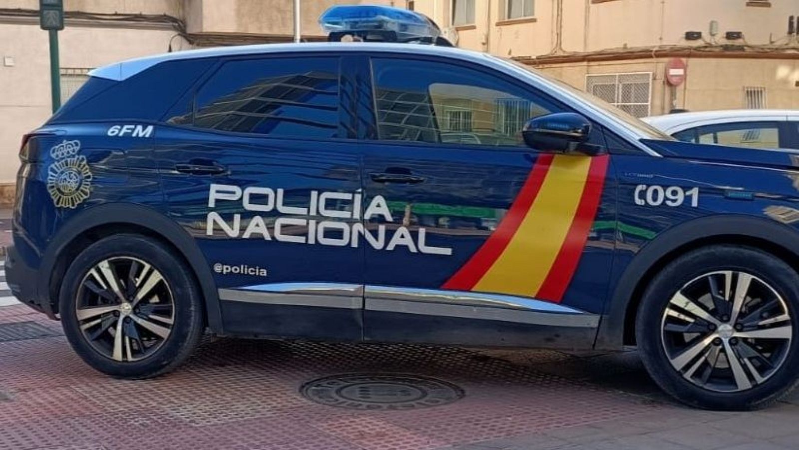Imagen de archivo de un vehículo de la Policía Nacional