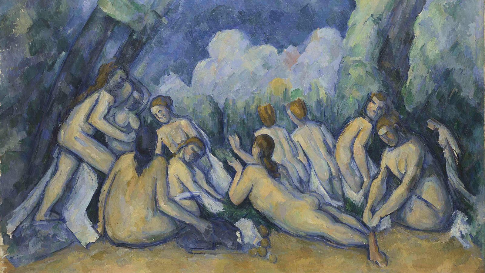 'Las grandes bañistas' de Cézanne en una exposición en el Grand Palais