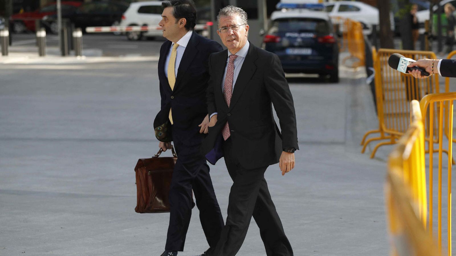 El exconsejero madrileño Francisco Granados, a su llegada a la Audiencia Nacional