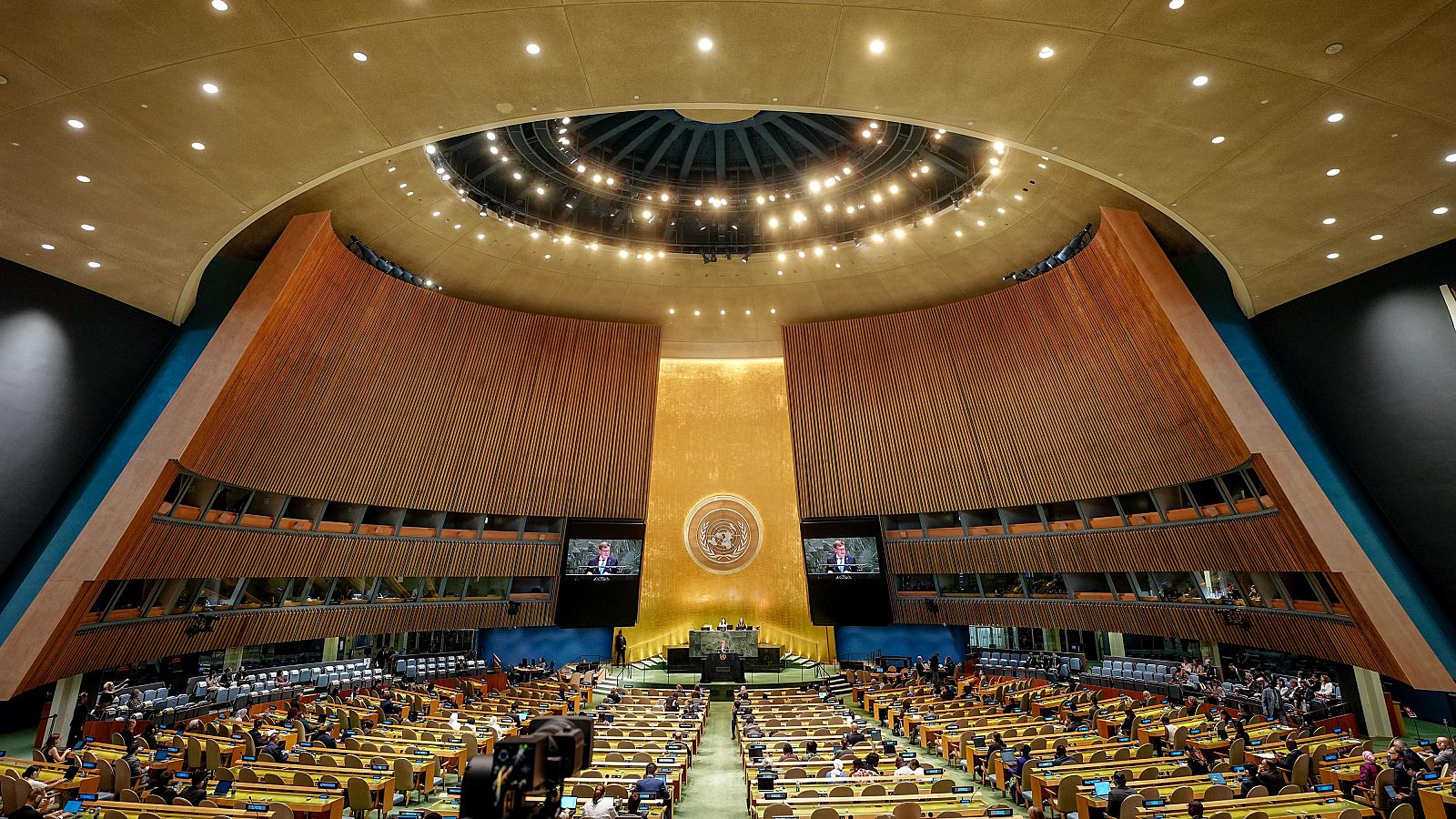 La ONU abre su principal teatro para reivindicar su papel en un mundo en conflicto