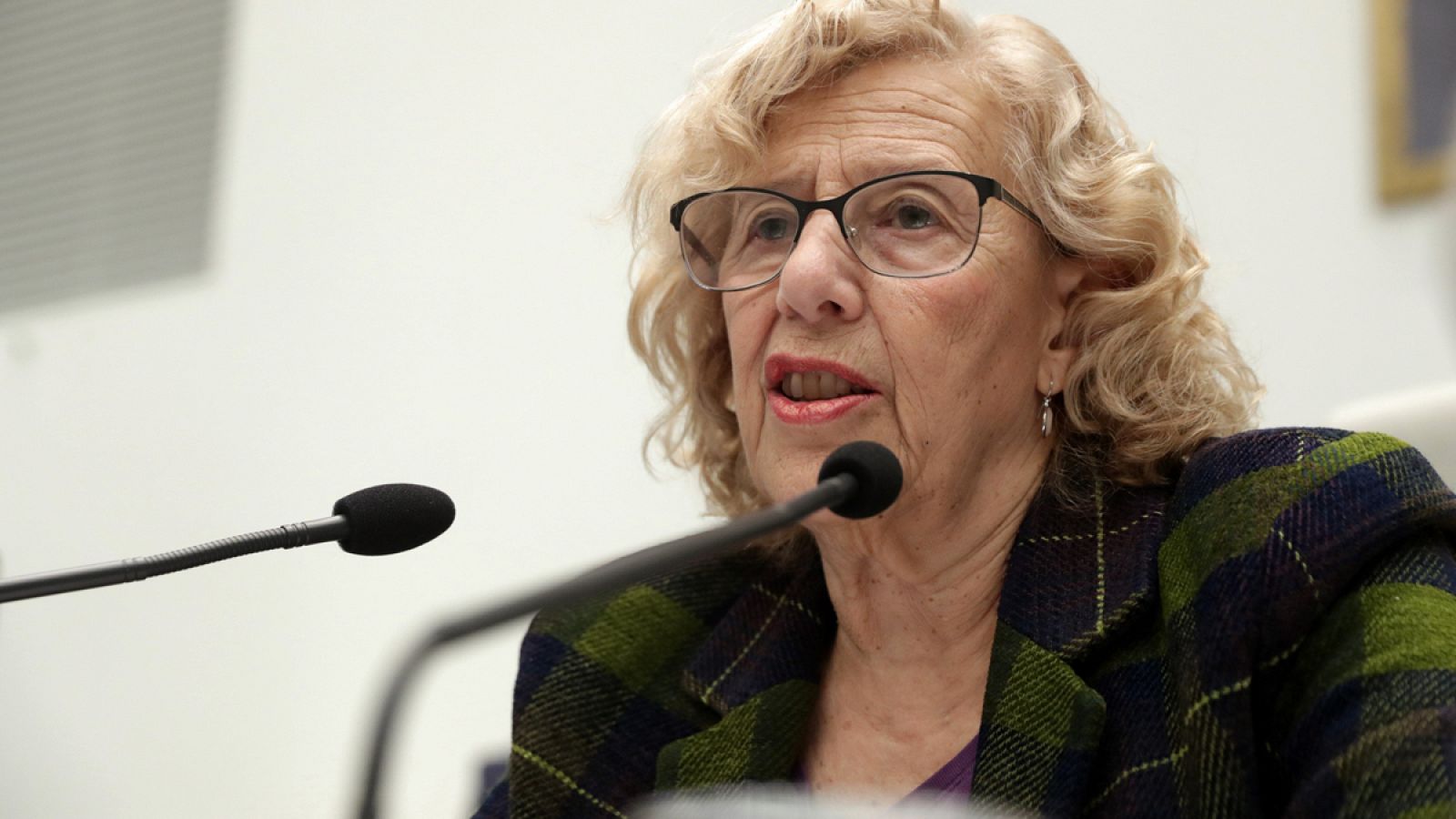 La alcaldesa de Madrid, Manuela Carmena