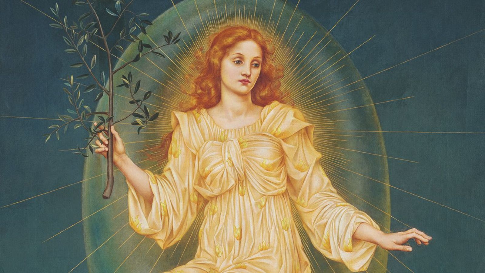 'Lux in Tenebris' de Evelyn de Morgan, 1895