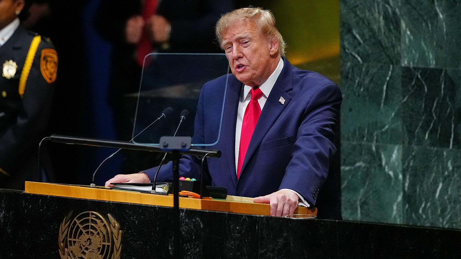 Trump culpa a Irán en la ONU del fracaso de la tregua: "Mientras los demás hablaban de paz, yo he hecho la paz"