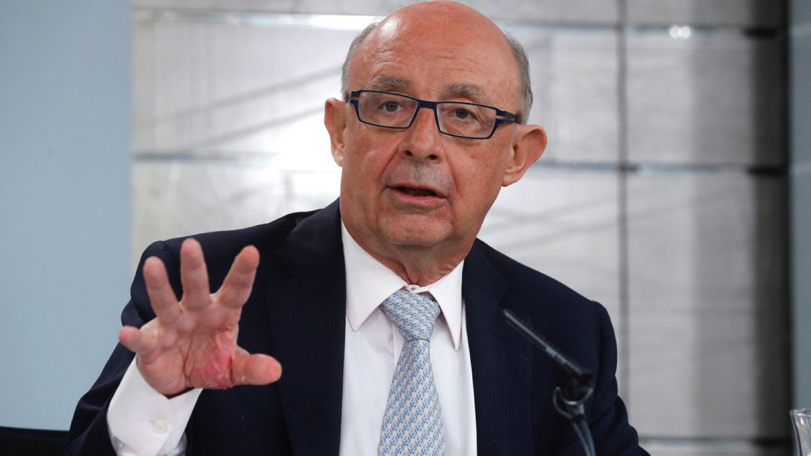 El ministro de Hacienda, Cristóbal Montoro