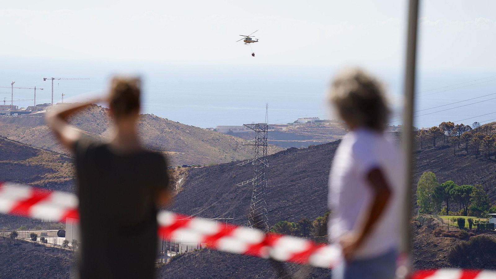 Muere un hombre en un incendio en Benavís, Málaga