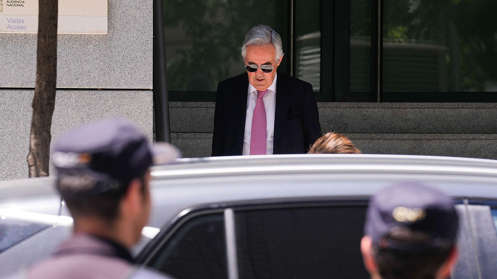 El juez José Luis Calama abandona la Audiencia Nacional.