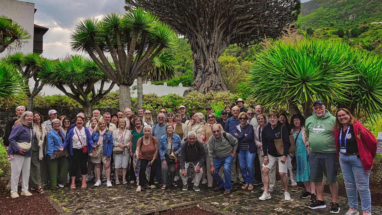 Foto de grupo en Icod de los Vinos