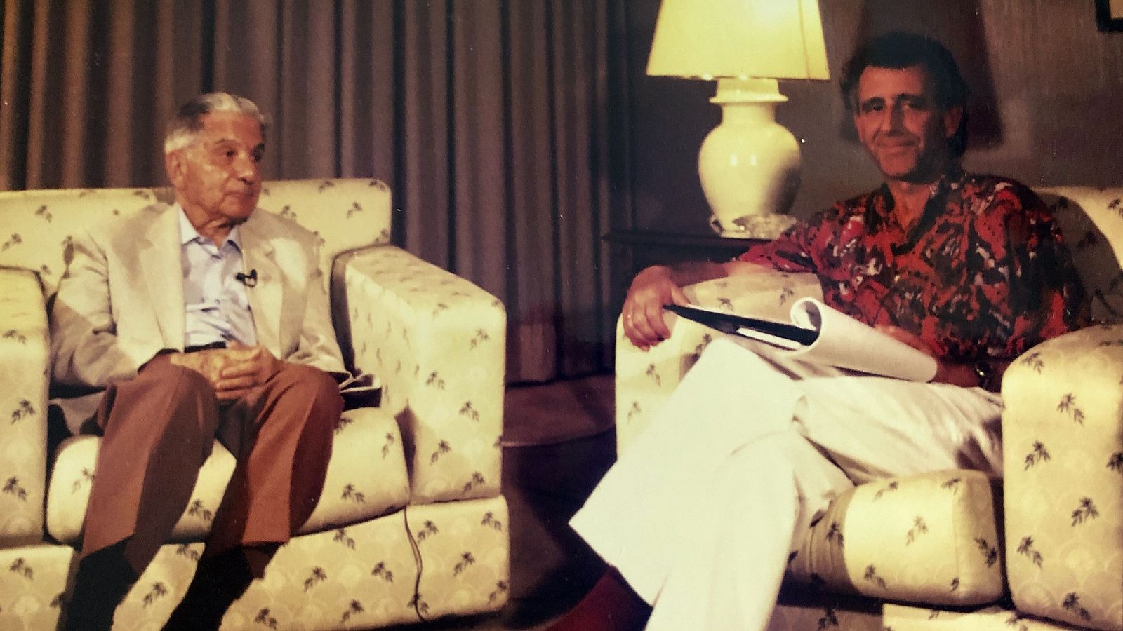 MIGUEL CON ROA BASTOS 1989