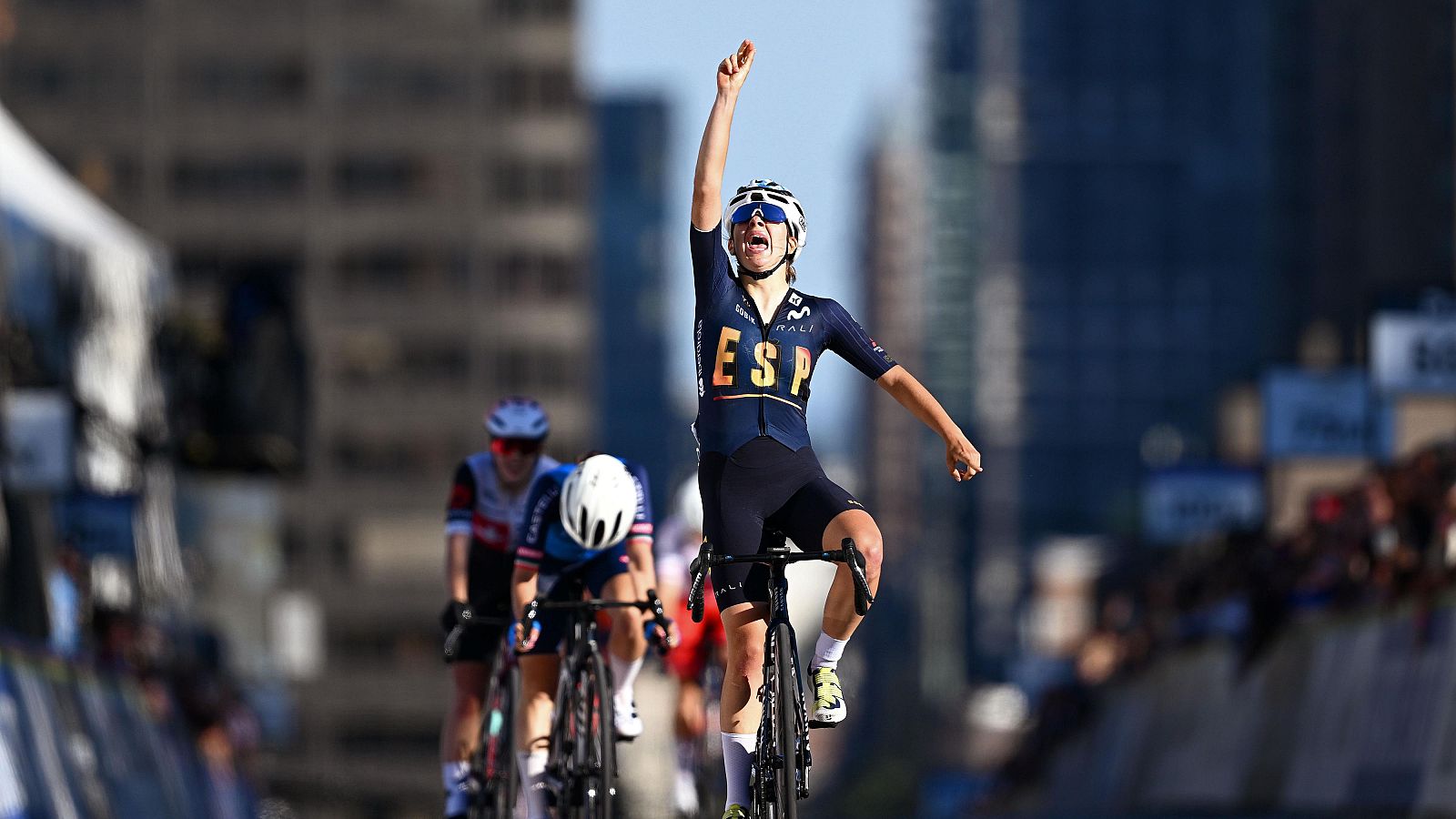 Alejandra Neira gana el Mundial de ciclismo junior en Montreal (Canadá)