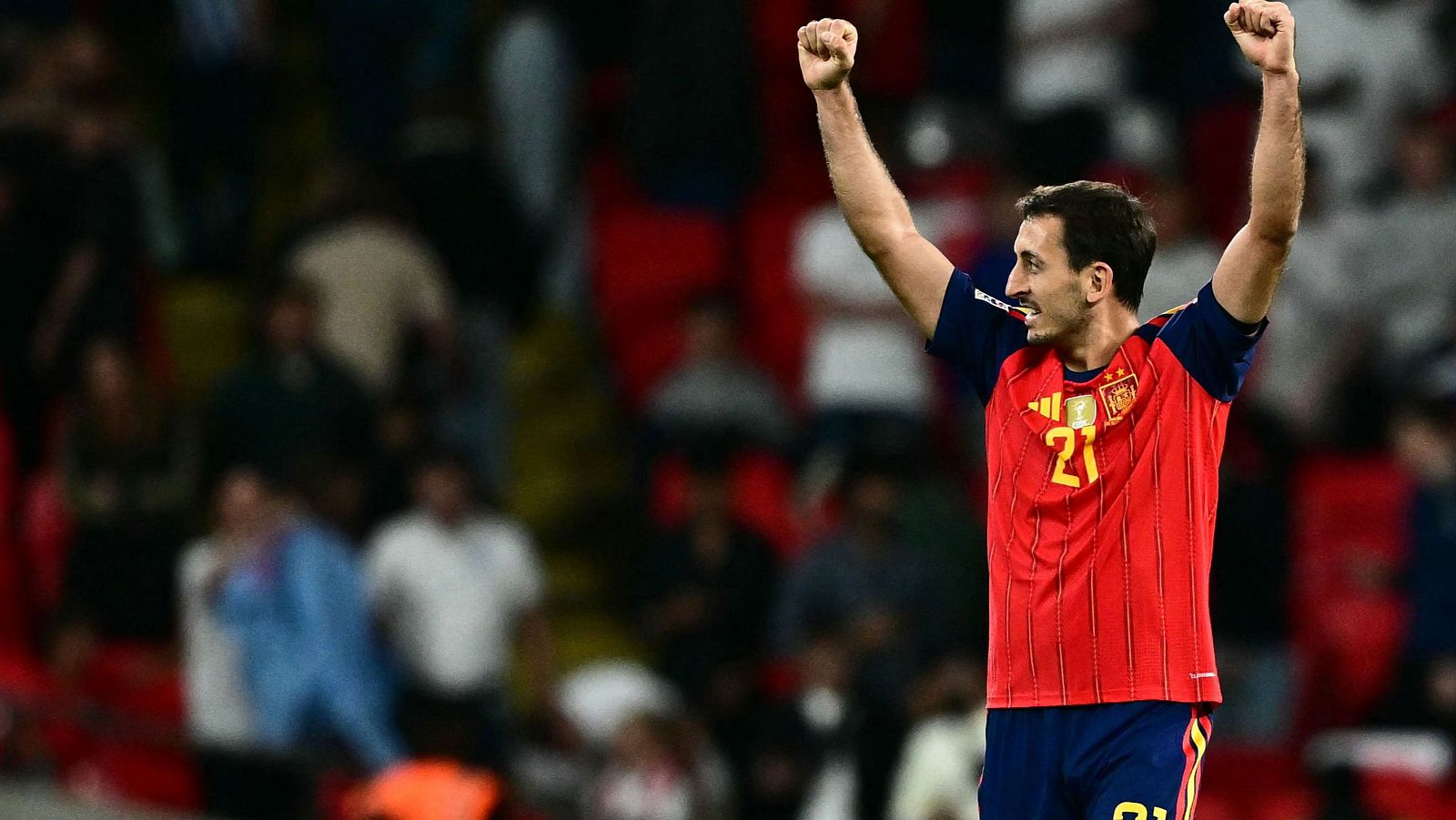 Mikel Oyarzábal marcó el tercer gol de España