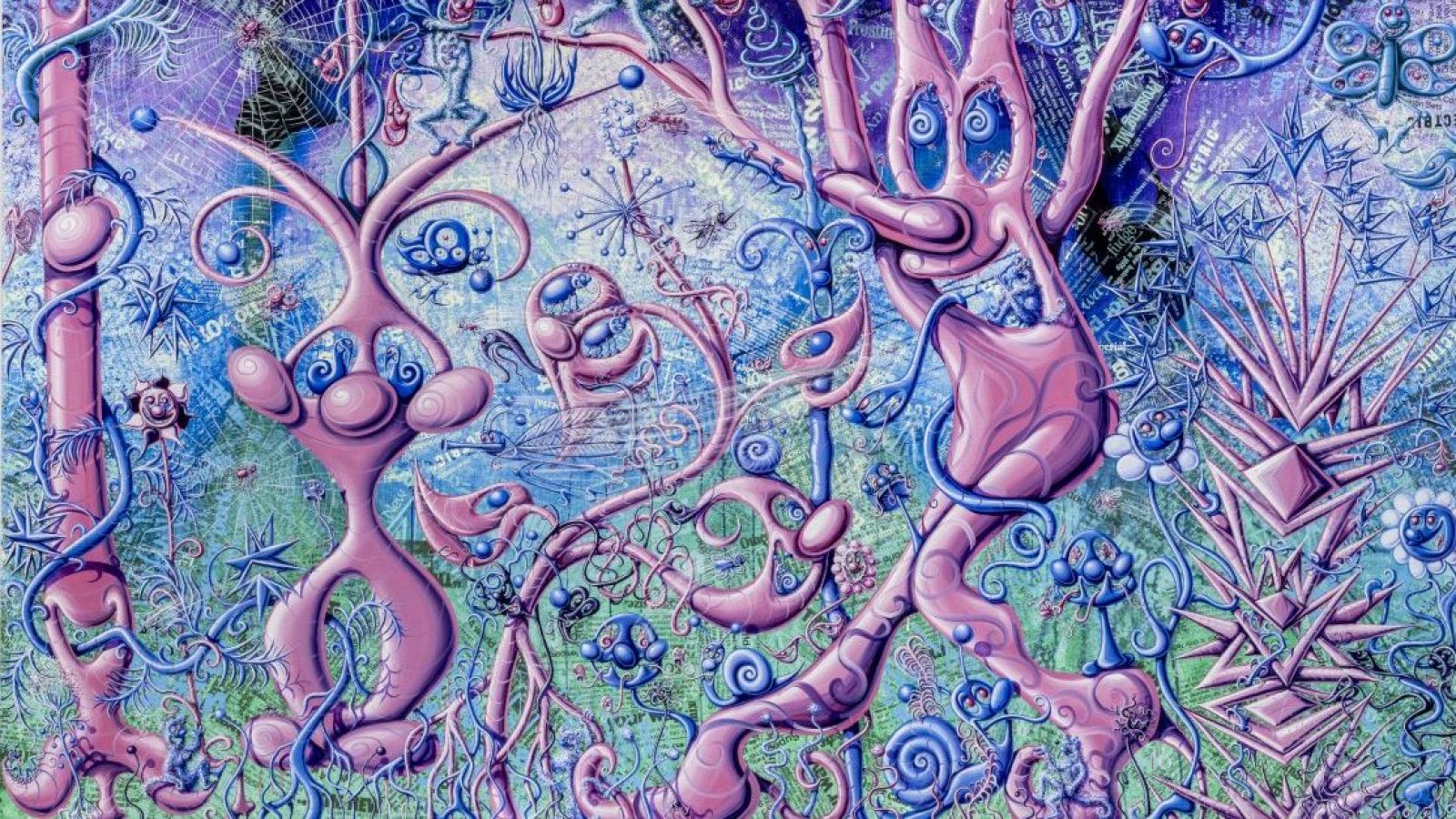 'Jungla jugosa!' de Kenny Scharf en el Thyssen