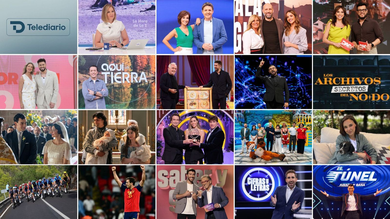 Montaje de audiencias de TVE en septiembre de 2026
