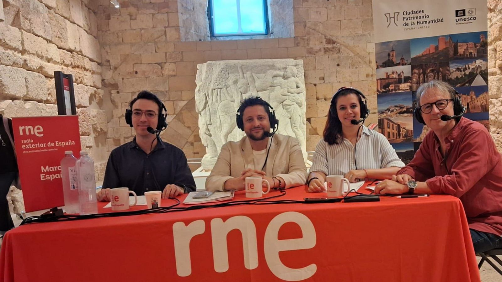 Grabación en Tarragona este jueves de la nueva serie de programas de 'Marca España'