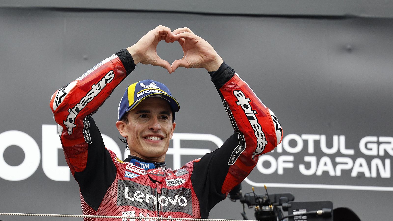 Marc Márquez, a dos puntos de Jorge Martín en el Mundial de MotoGP