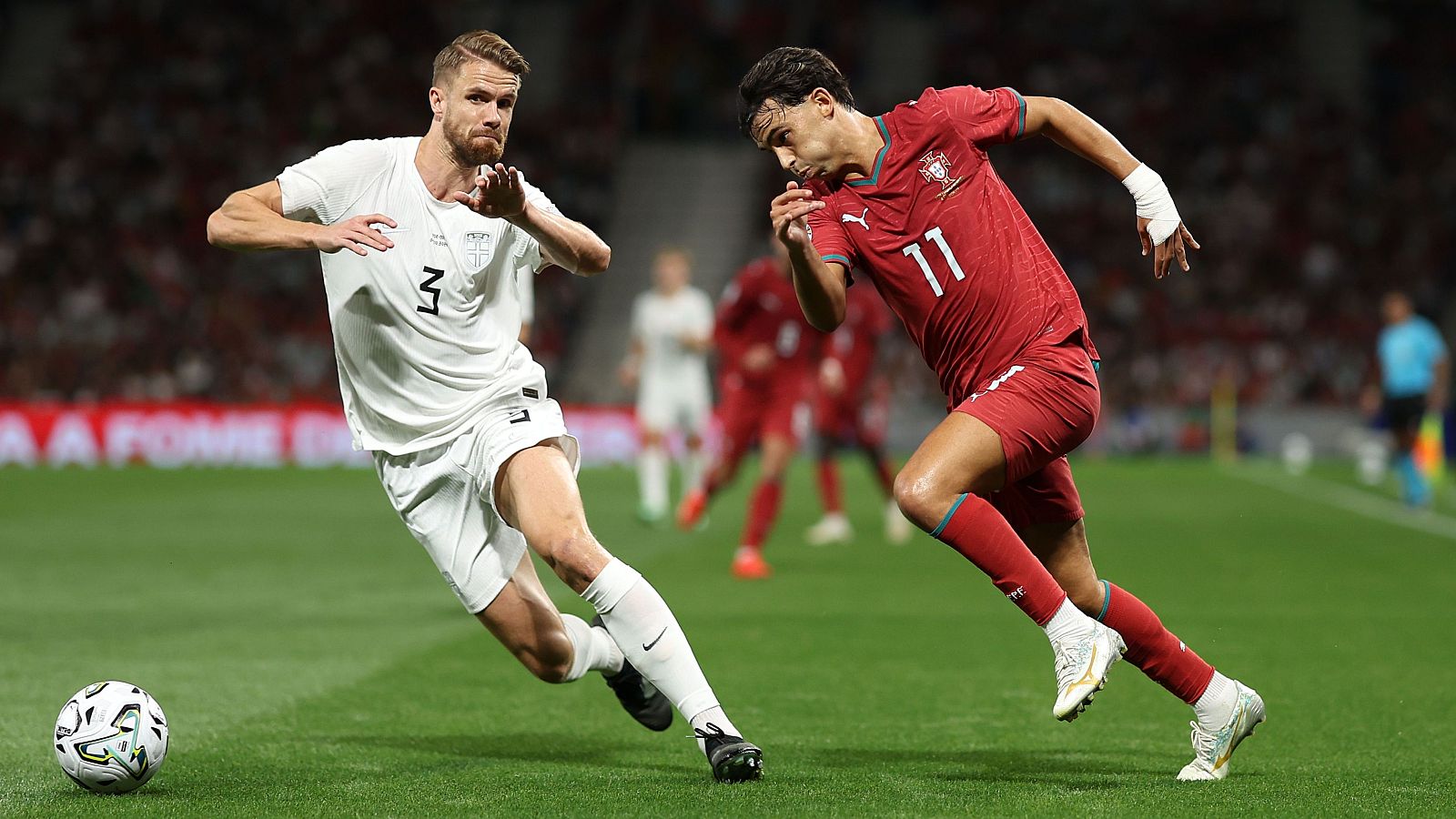 El Portugal-España, lo más visto en La 1 este domingo