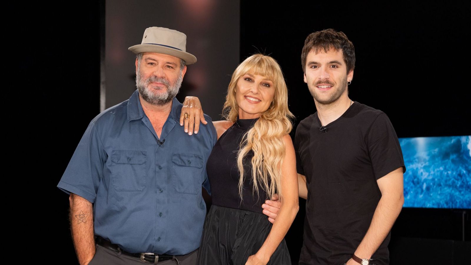 Óscar Aibar, Cayetana Guillén Cuervo y Ricardo Gómez