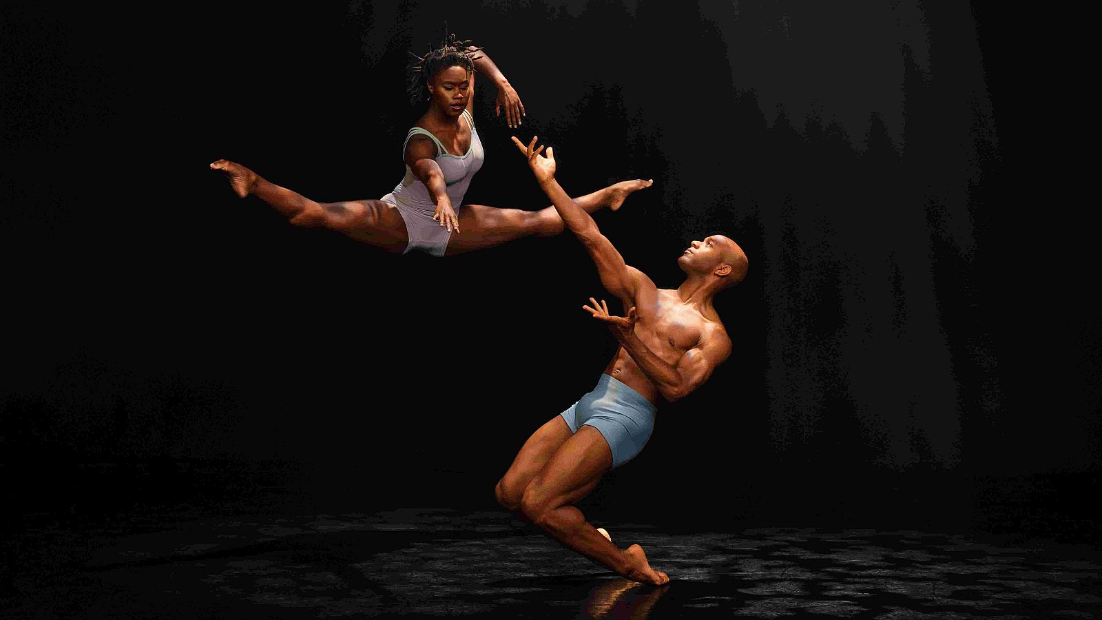 Ashley Kaylynn Green y Xavier Mack del Alvin Ailey American Dance Theater